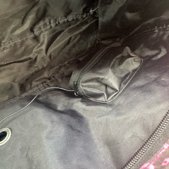 Vintage 80’s Pink Leopard Boombox Tote bag, working speaker, bag only - Picture 10 of 13